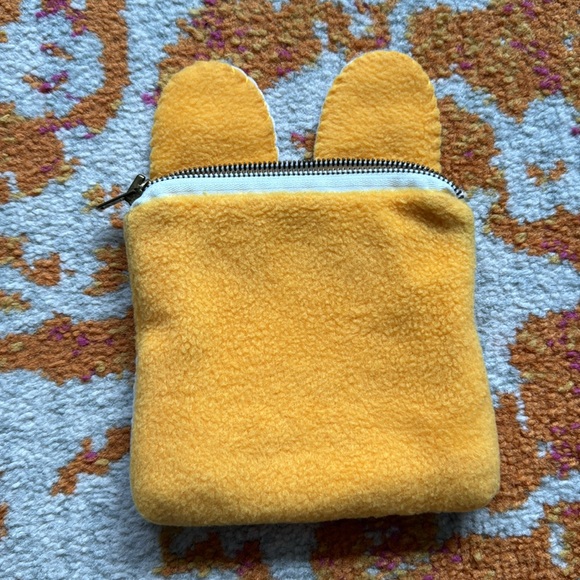 Kawaii Felt Handmade Zippered Case - Picture 3 of 5